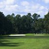 A view of green #12 at The Village Golf Club