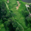 Aerial view of the 7th hole at Waterchase Golf Course