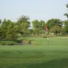 A view of the 14th green at Willow Springs Golf Course