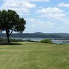 A view of fairway #9 at Lake Travis CC