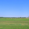 A view of the driving range at Willow Creek Golf Center.