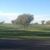 A view of a hole and tee at Ross Rogers Golf Complex.