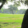 A view of a hole at Cuero Park Golf Course.