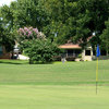 A view of green at Hidden Falls Golf Club