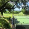 A view over the tennis courts at Frisch Auf Valley Country Club.