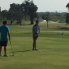 A view of the practice putting green at Casa Blanca Golf Course.