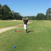 A view of a tee at Overton Golf Course (Justin Lake).