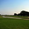 A view of hole #8 from tee at Pecan Lakes Golf Course