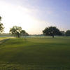 A view of the putting green at Hill Country Golf Club
