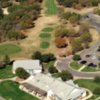 Aerial view of the clubhouse at SilverHorn Golf Club of Texas