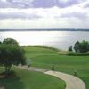 A view of the 1st hole at Stewart Peninsula Golf Course