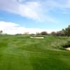 A view of a green at The Mustang Course from Ross Rogers Golf Complex.