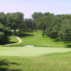 A view of a green at Oak Hills Country Club.