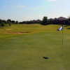 A view of a hole at Waterview Golf Club.