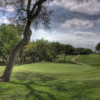 A view of a green at Blue Lake Golf Club.