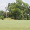 A view of a green at Gus Wortham Park Golf Course.