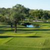 A view from a tee at Lubbock Country Club.