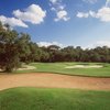 A view of the fairway #10 at Canyon Springs Golf Club
