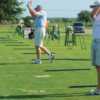 A view of the driving range at Alsatian Golf Club