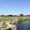 A view of a hole at Hideout Golf Club.