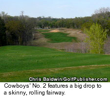 Cowboys Golf Club - Second Hole Drop