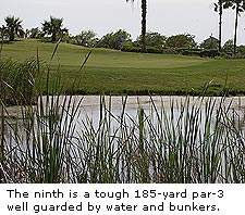 Hole 9th at Galveston Municipal