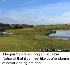 Houston National Golf Club - Texas course - long par 5s