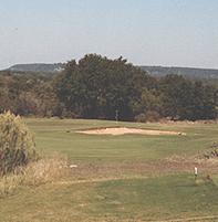 The picturesque par-3, 165-yard No. 13.