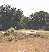 A challenging par 3 of 202 yards - No. 16.