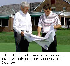 Arthur Hills and Chris