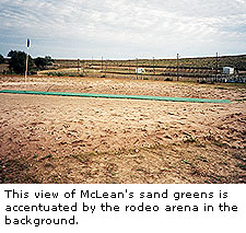McLean's sand greens