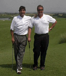 Designers Roy Bechtol (left) and Carter Morrish.
