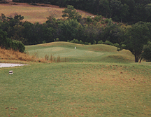 No. 11 is to a green 200 feet below.